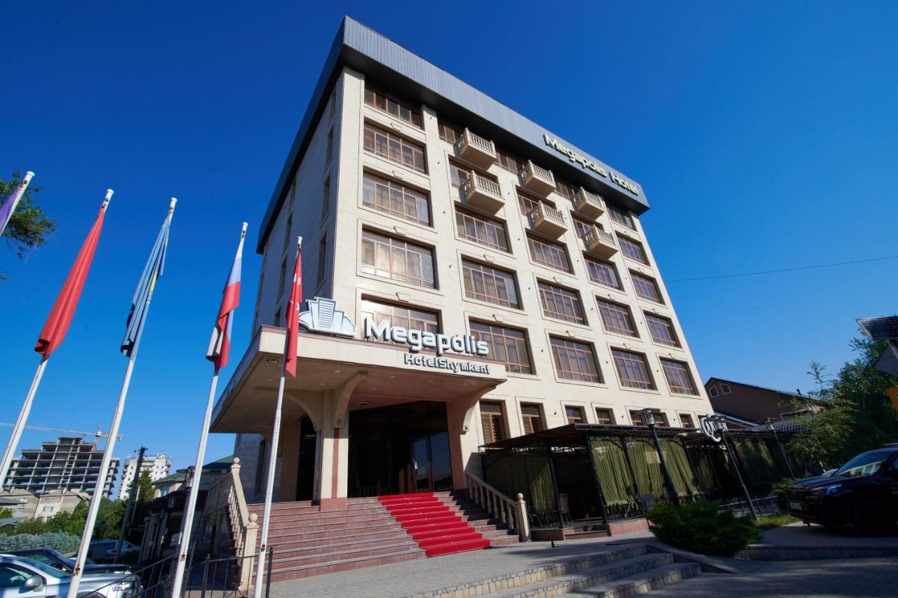 Megapolis Hotel Sjymkent Exteriör bild